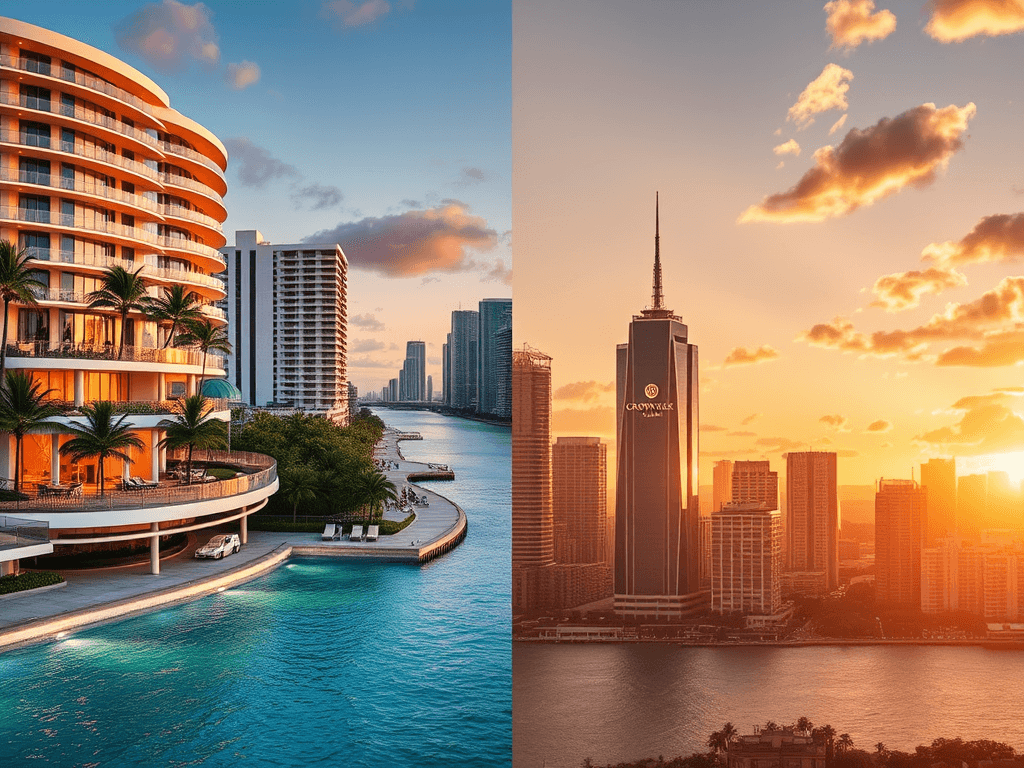 Luxury Hotels in Miami and NYC